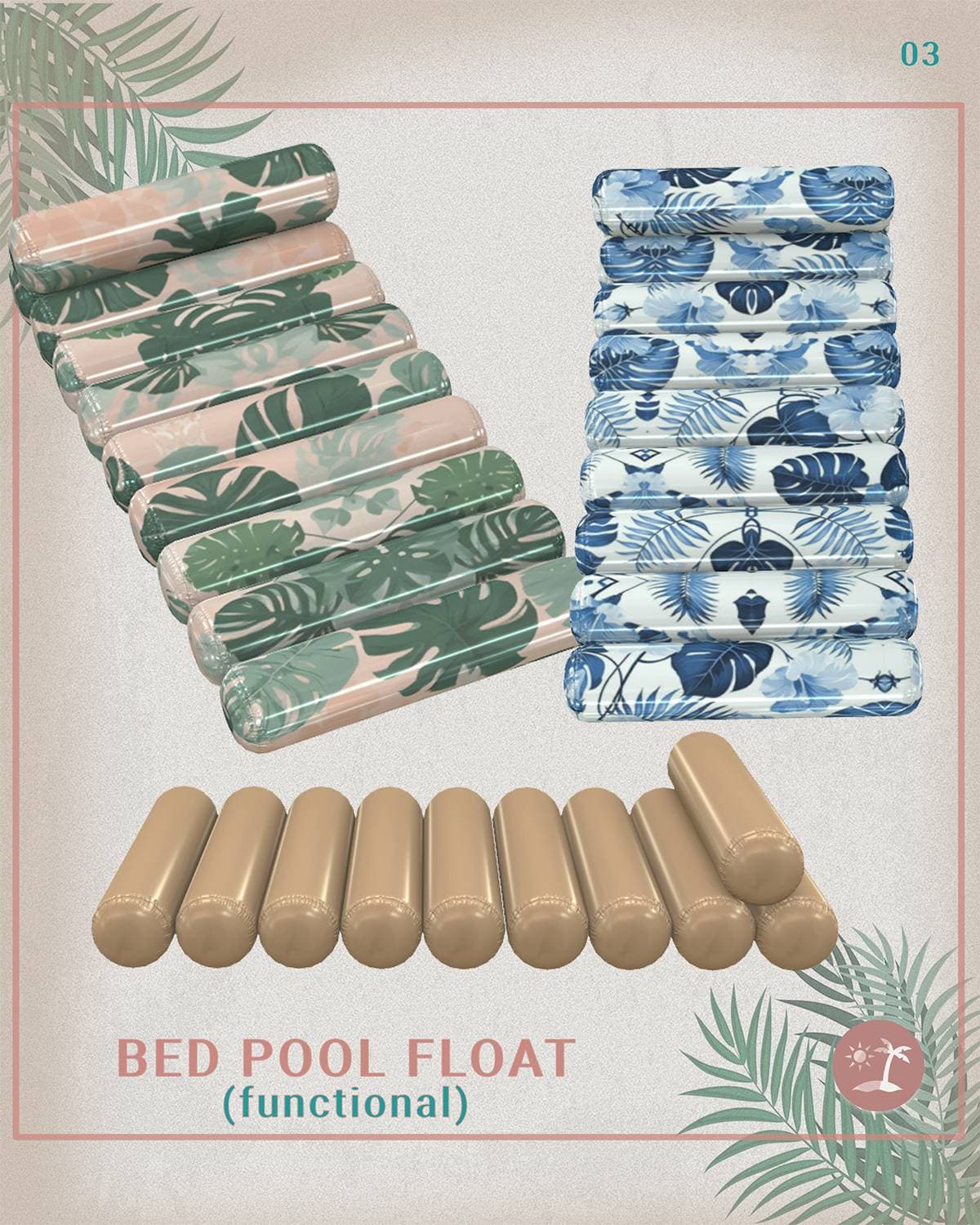 Галерея мода Набор для бассейна Sunkissed Part1 #3